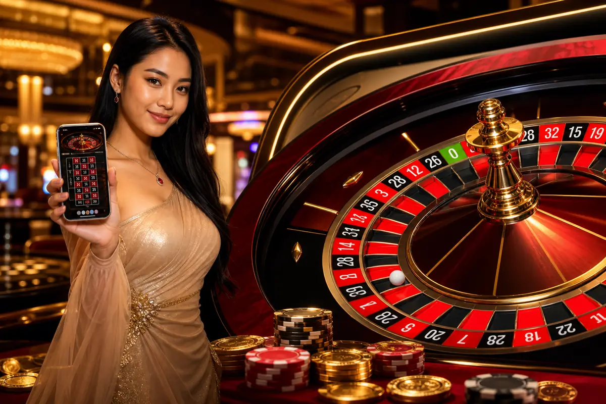 jomkis Casino antaramuka permainan live